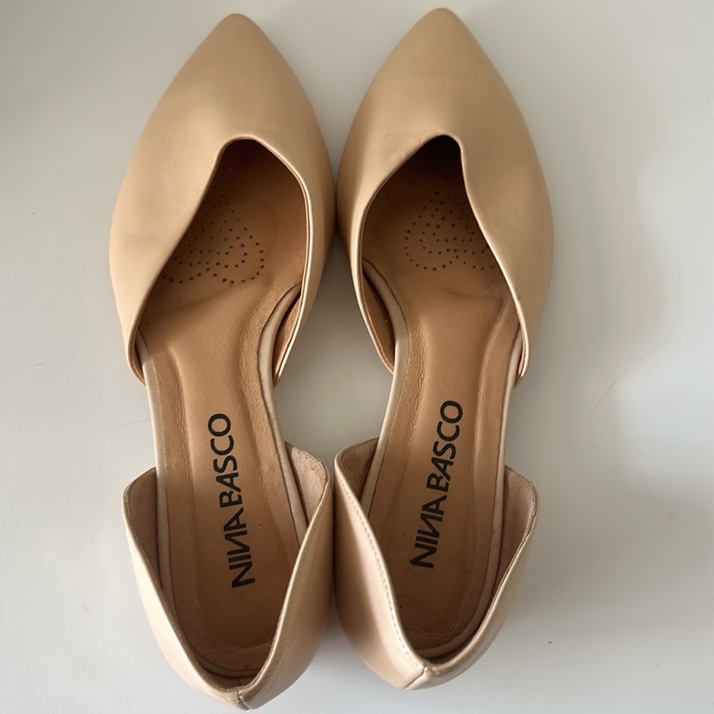 Nina Basco Leather Flats View 5
